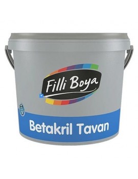 Filli Boya Betakril Tavan Boyası Beyaz 20Kg-15 Lt..