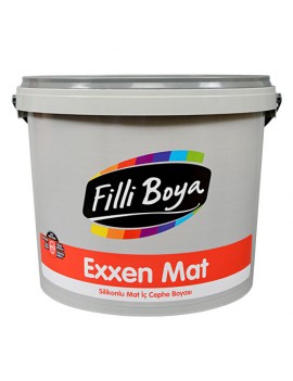 Filli Boya Exxen Mat Silikonlu Mat İç Cephe Boyası 15 Lt / 20 Kg..