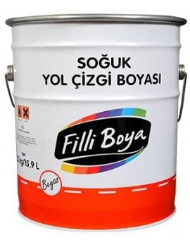 FİLLİ BOYA YOL ÇİZGİ BOYASI SARI 25KG..