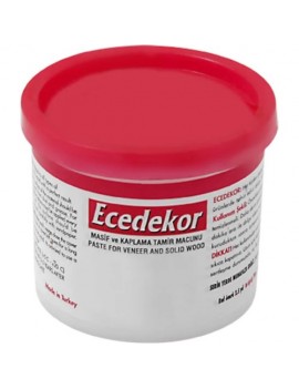 EceDekor Ahşap Tamir ve Dolgu Mobilya Macunu 125ML 200GR Kiraz..