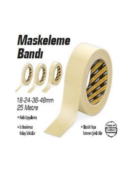 SGS2503 Maskeleme Bant 48Mm / 25 Mt