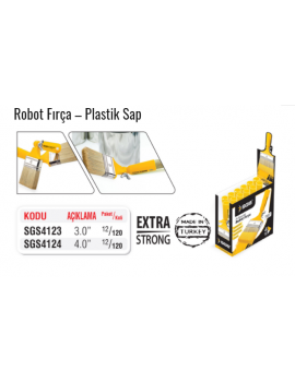 SGS4123 Robot Fırça – Plastik Sap No:3