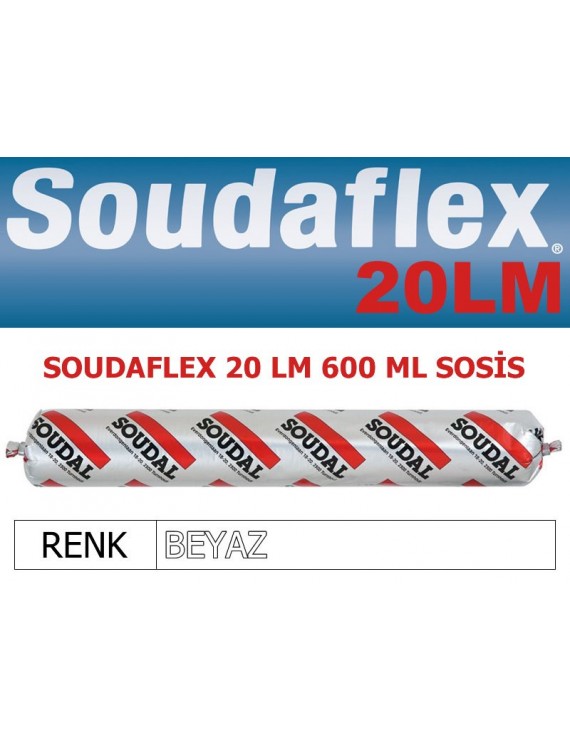 Soudaflex 40Fc Mastik Sosis 600Ml - Beyaz