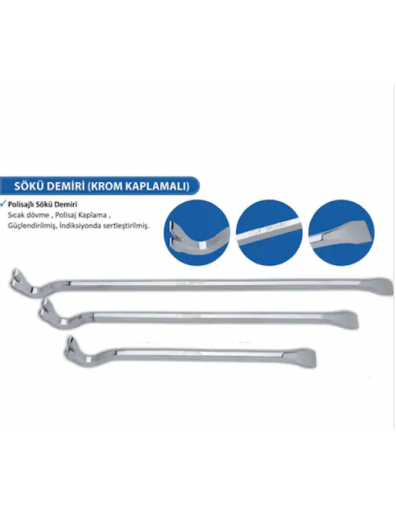 SAİT DEMİRCİ LİVERİ SÖKÜ DEMİRİ POLİSAJLI 60CM