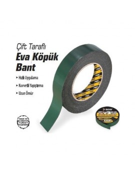 SGS2538 Çift Taraflı Eva Köpük Bant 20mmx10mt..