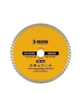 SGS2115 TURBO TEPSİ KANALLI ELMAS MERMER KESİCİ 115mm