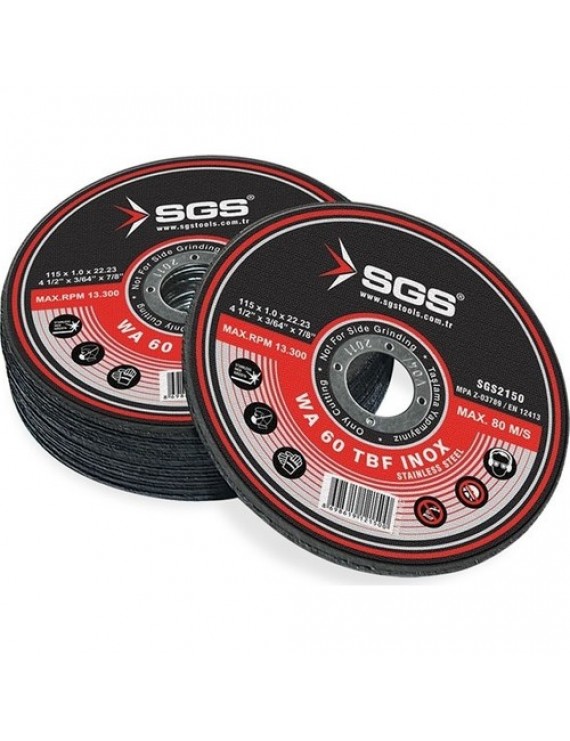 SGS2150 METAL KESİCİ 115 x1MM 