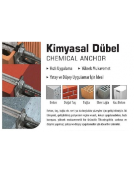 SGS Kimyasal Dübel 490 Gr. F-1300 (1 Adet)