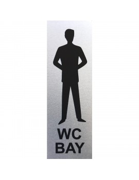 WC BAY Levhası METAL