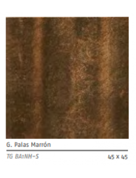 COMGRES 45x45 PALAS MARRON..