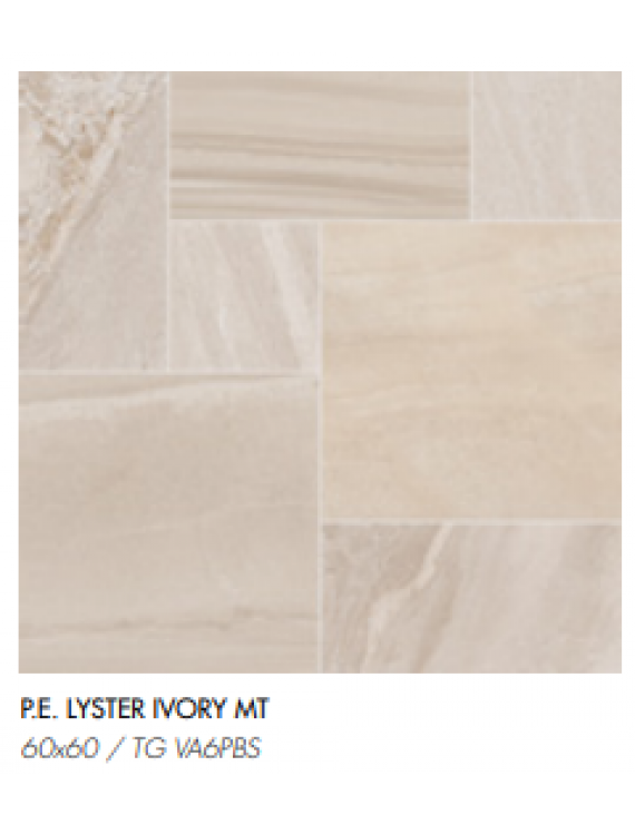 COMGRES 60x60 LYSTER IVORY..