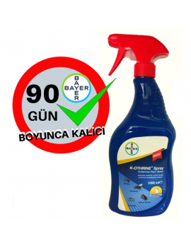 BAYER K-OTHRINE A SPREY (KAPALI ALAN SİVRİ SİNEK/KENE/HAMAM BÖCEĞİ) 