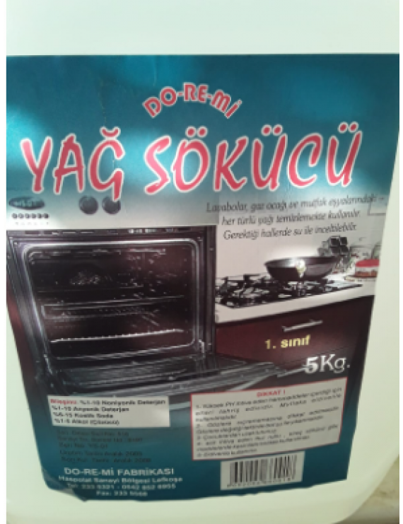 DO-RE-Mİ YAĞ ÇÖZÜCÜ 5 KG 