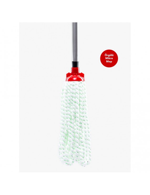 DOĞUŞ MİCROFİBER MOP ÖRGÜLÜ 25cm