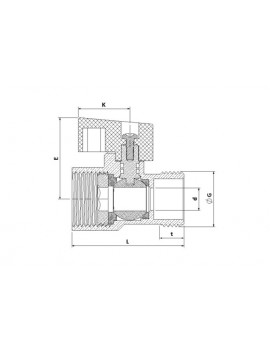 Küresel Vana İçme Suyu Vanası 1/2" MİNİ..