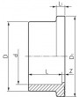 PVC FLANŞ ADAPTÖRÜ HAVUZ 110 MM