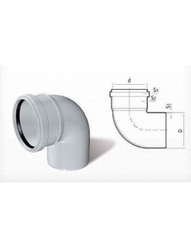 PVC DİRSEK 125*87*5 İNÇ