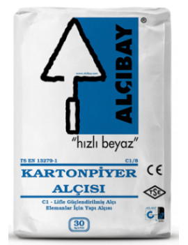 ALÇIBAY KARTONPİYER ALÇISI 30KG.. 