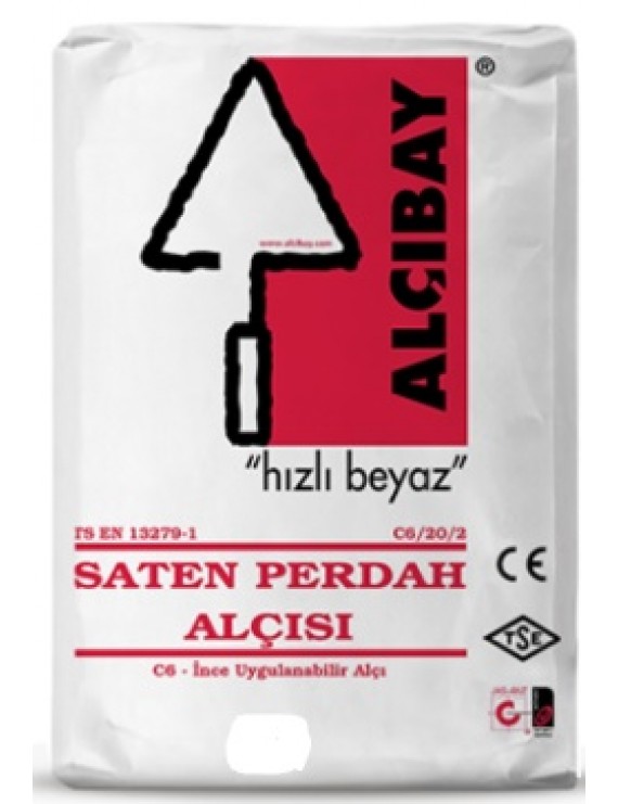 ALÇIBAY SATEN ALÇI 25KG (PERDAH)..