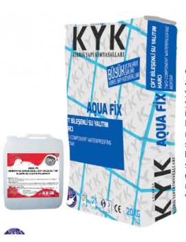 KYK HAVUZ İZALASYONU AQUAFIX 20+8 KG GRİ SET 